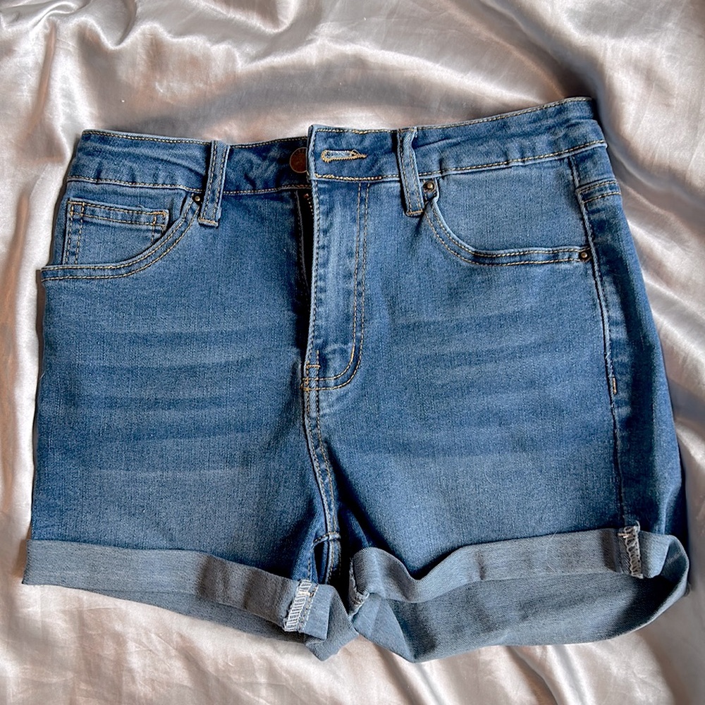 Denim Blue jean shorts (never worn)